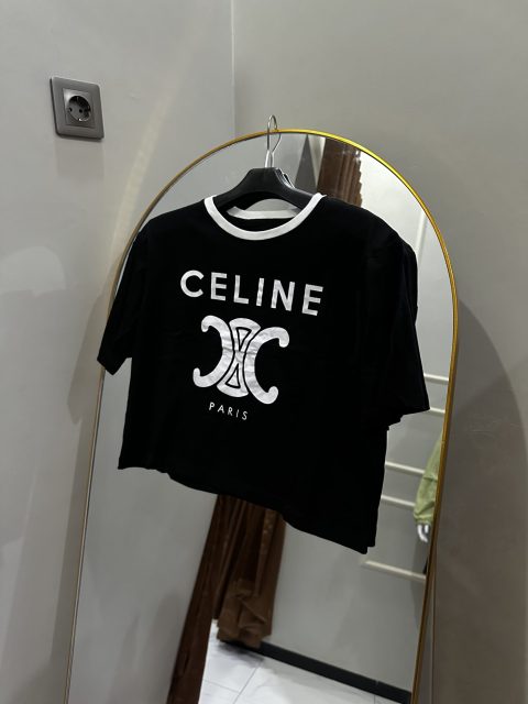 Kaos crop celine