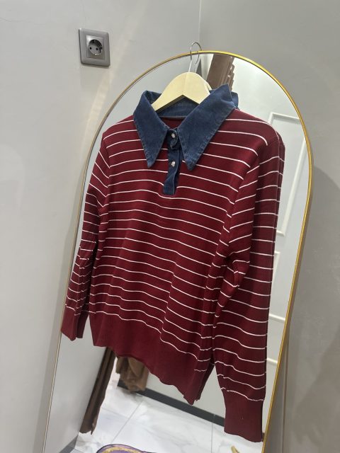 Sweater rajut stripe