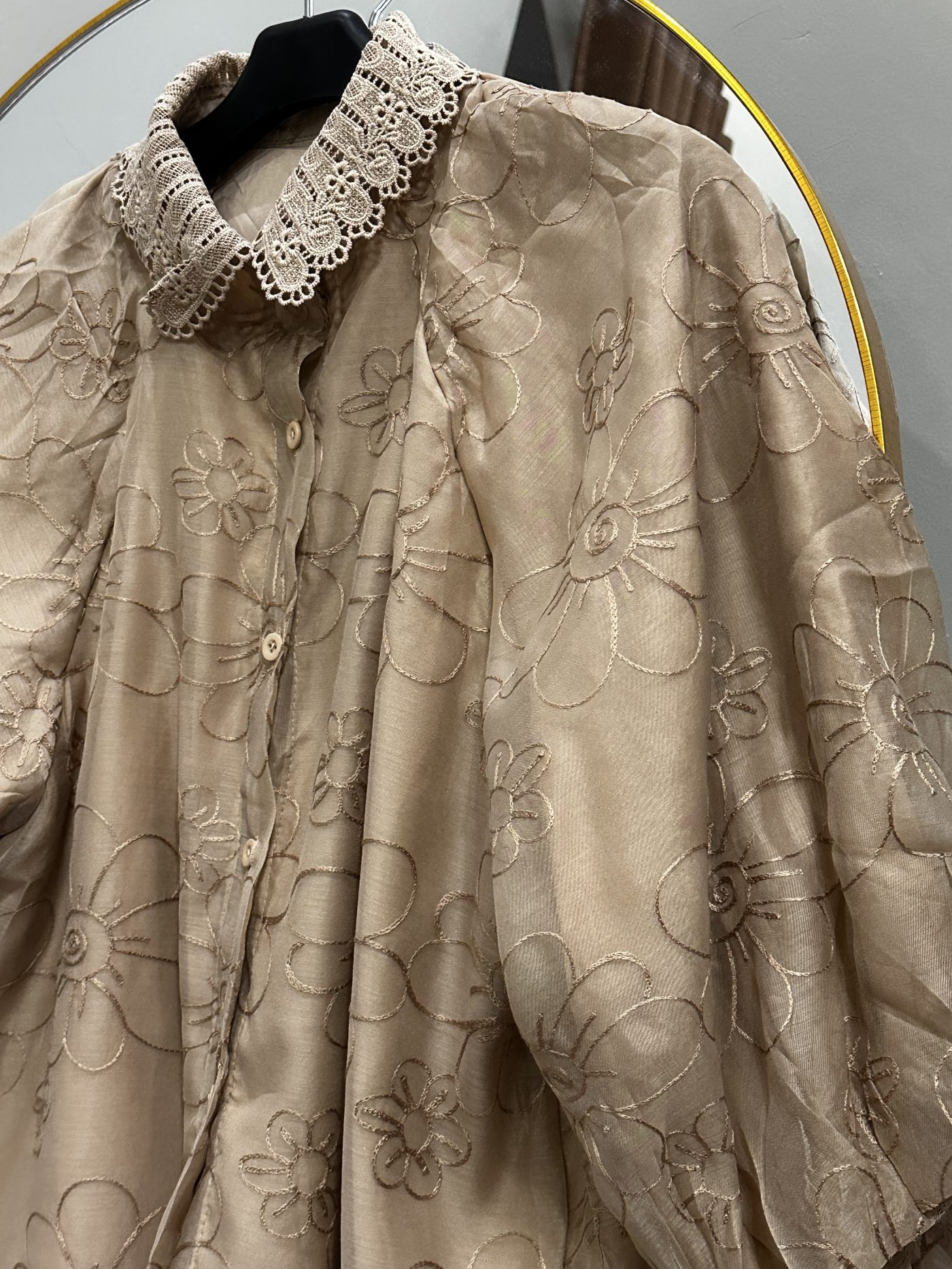 Blouse tangan balon - foto 3