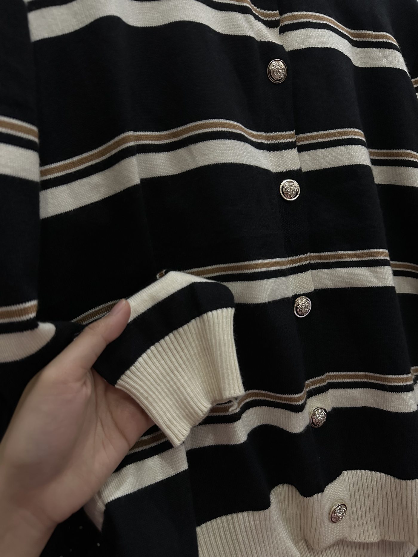 Sweater rajut salur - foto 2