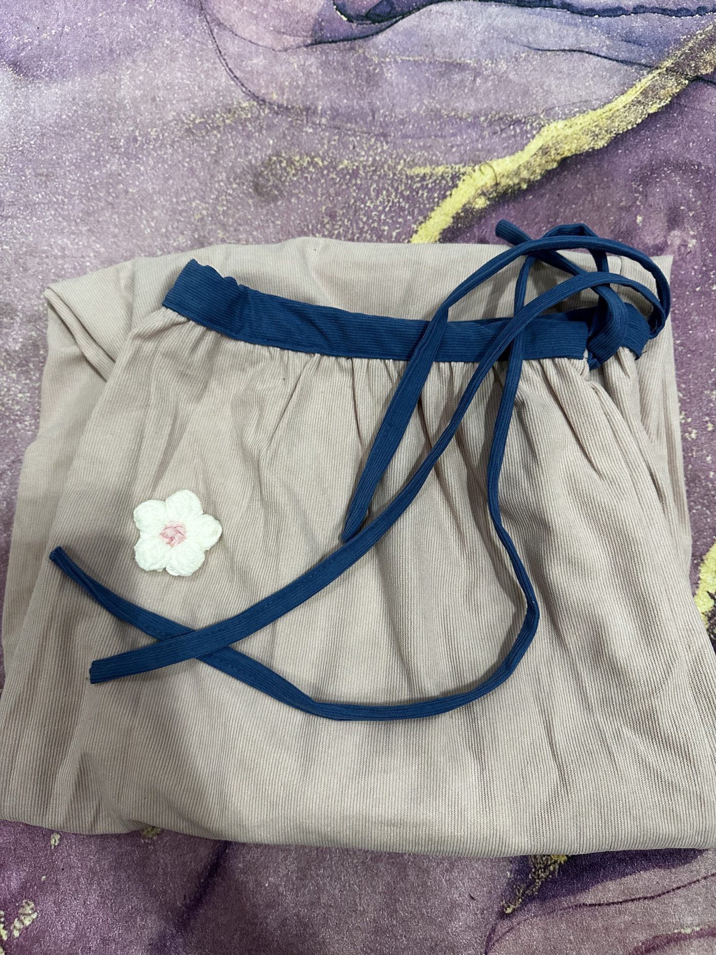 pants balon bunga - warna pink soft
