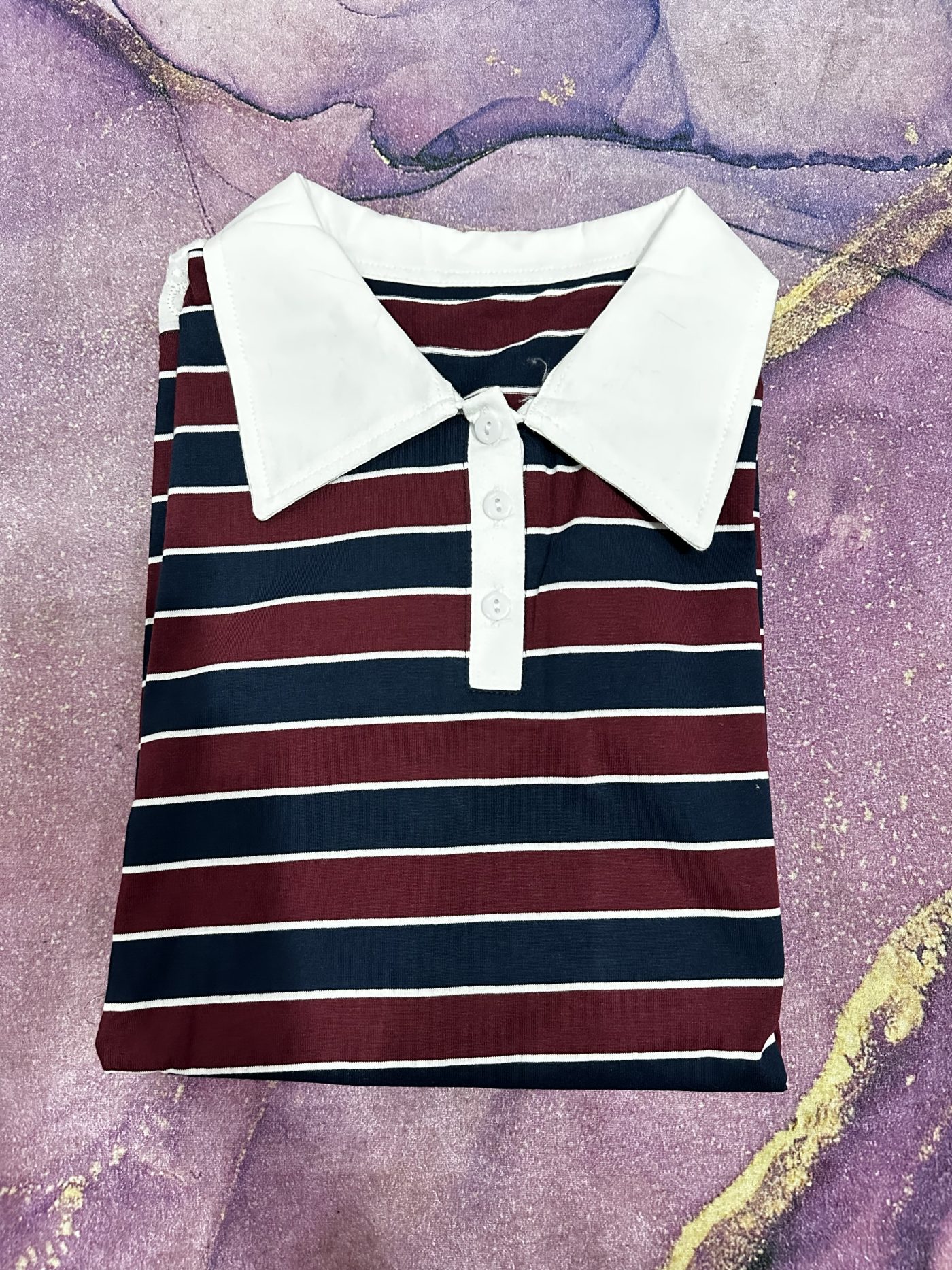 salur renda - warna merah maron