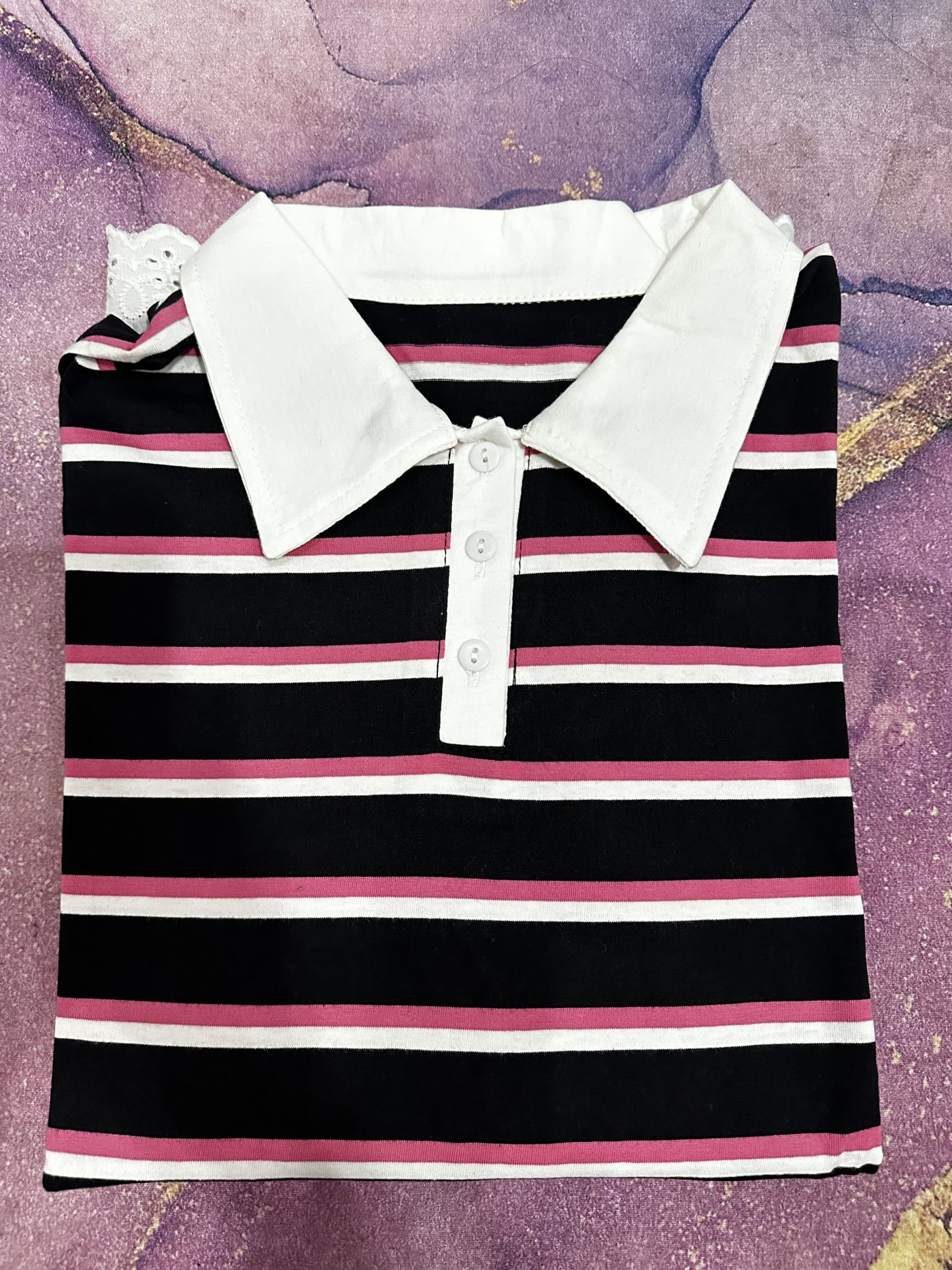 salur renda - warna hitam