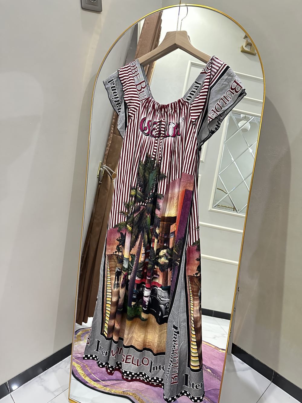 Daster Elok Yukenzi - warna Merah Maron