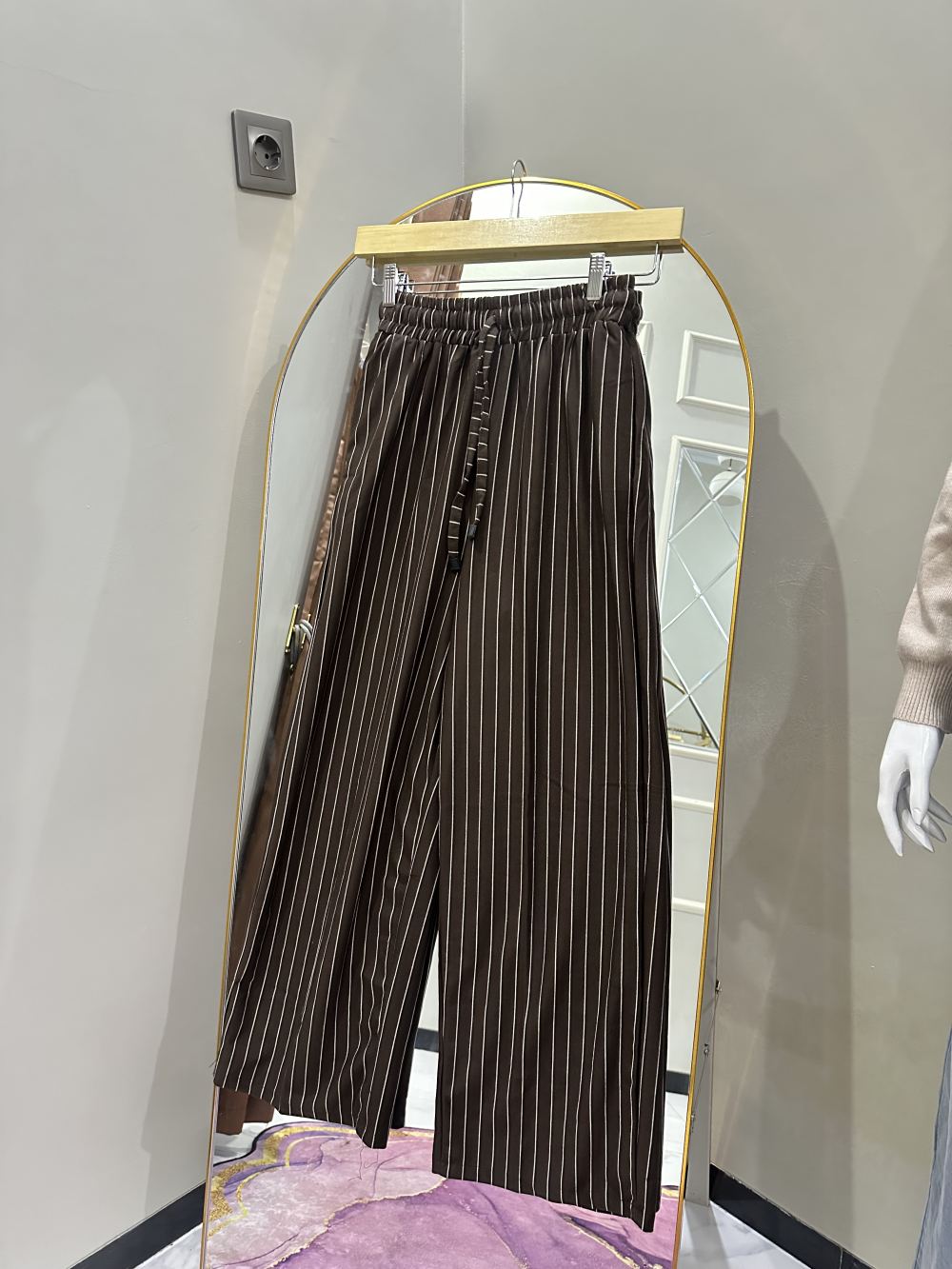 Celana Salur Premium - warna Dark choco