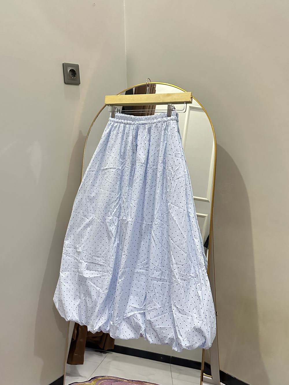 Rok Balon - warna Baby blue