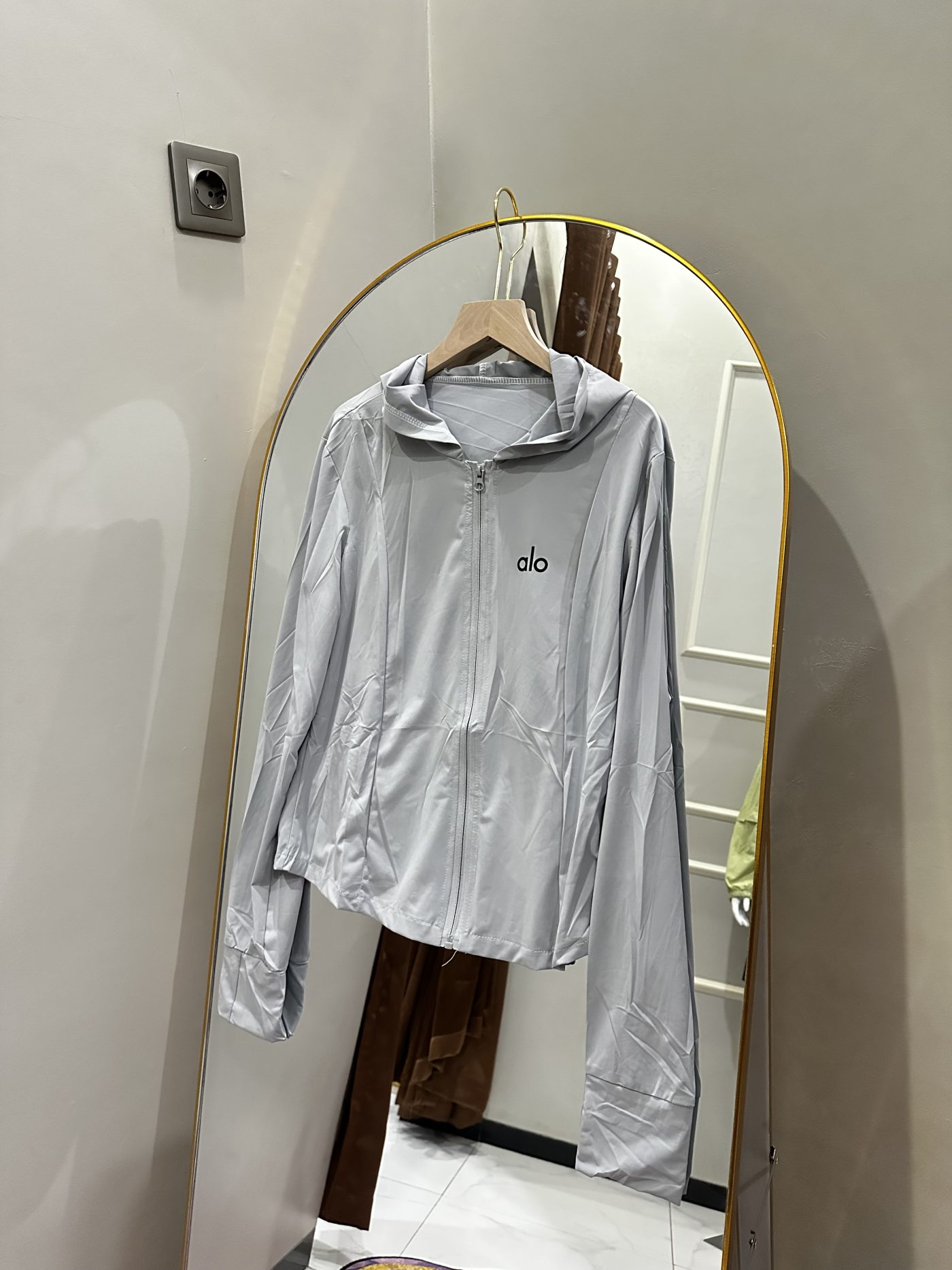 Jaket al al sport - warna Silver